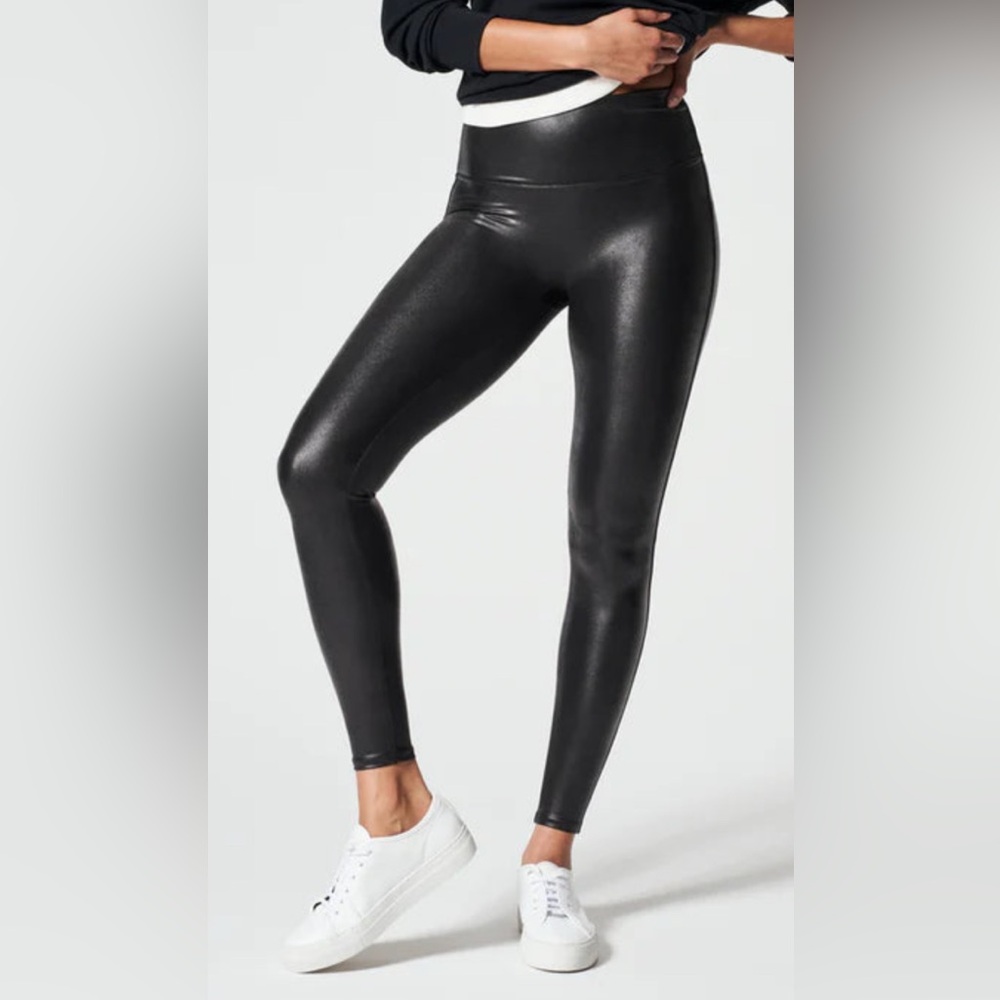 Spanx Faux Leather 
Leggings